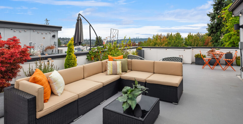 Ballard roof deck 1535 nw 62nd street townhouse with roofdeck townhouse for sale in ballard large best seattle real estate aagent