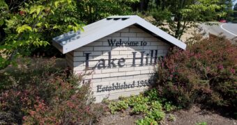Lake Hills Bellevue home for sale sign